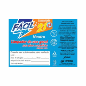 Etiqueta identificação facil 21