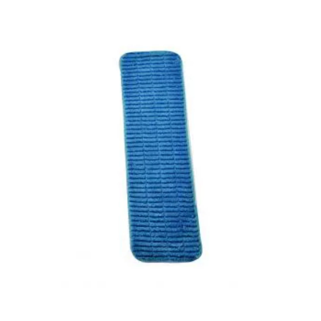 Refil microfibra scrubber mop 49x12cm azul bralimpia