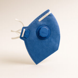 Mascara pff2 com válvula azul