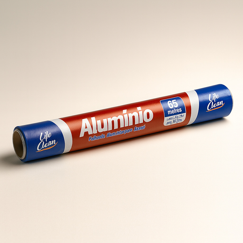 Papel alumínio 45cmx65m