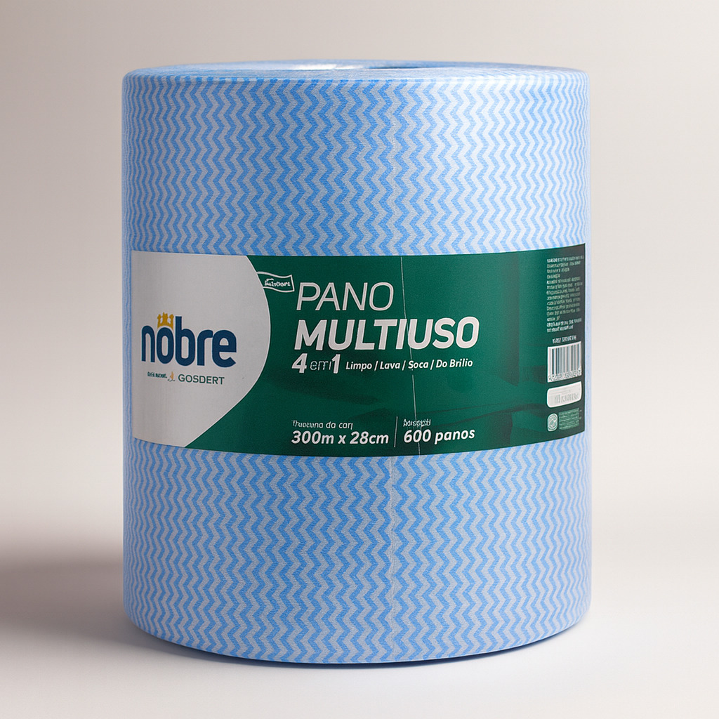 Pano multiuso azul 28x300m nobre