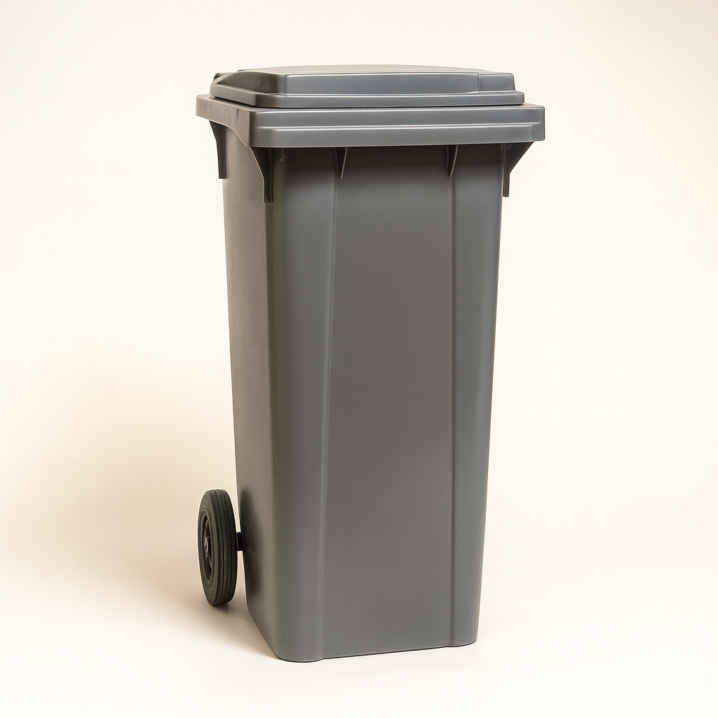 Container cinza sem pedal 120l lp