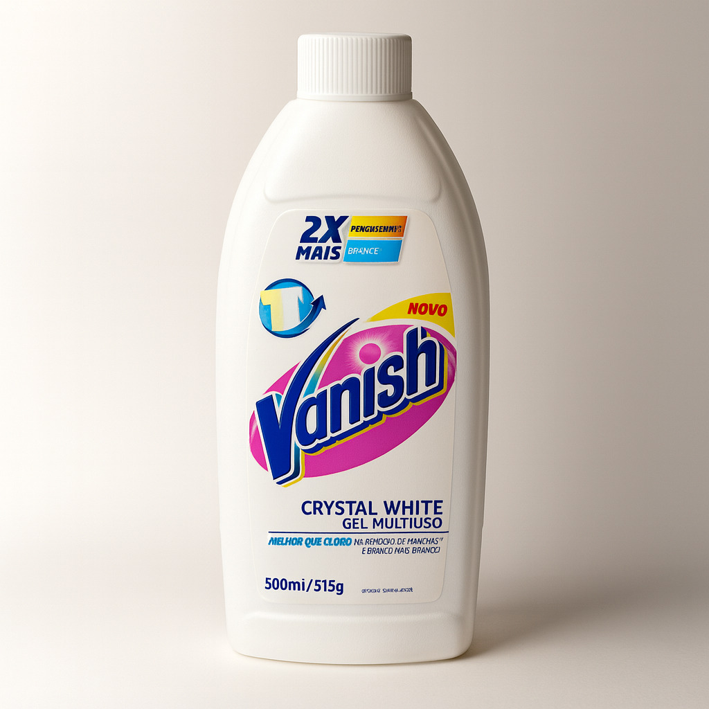 Alvejant liq multiuso crystal white 500ml vanish