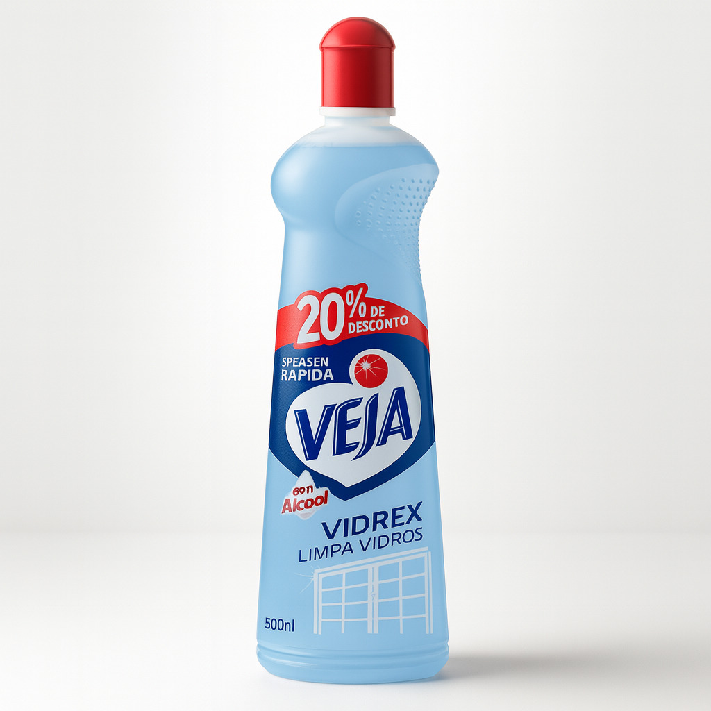 Limpa vidros vidrex 500ml veja