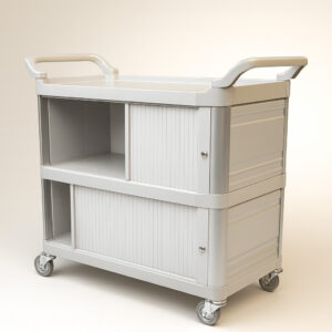 Carro extra triplex com porta bralimpia