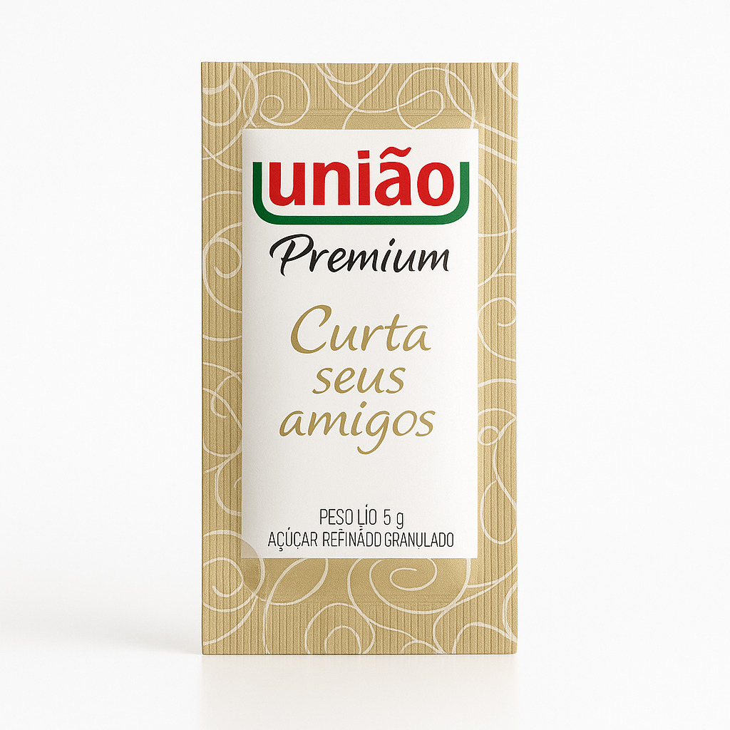 Açúcar sachet 400 un uniao