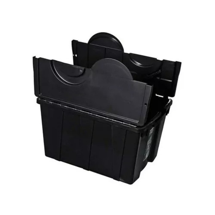 Caixa organizadora container 56l or08 preta s bernardo - Imagem 3