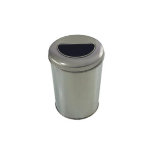 Cesto inox tampa meia lua 24x50 lml-004-24 25l eco