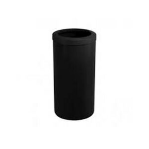 Lixeira plast com aro preta cb50ip 50l js