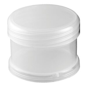 Pote plástico com tampa incolor 50ml potedz