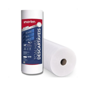 Pano toalha descartavel 70g 45x80cm 100un inoven