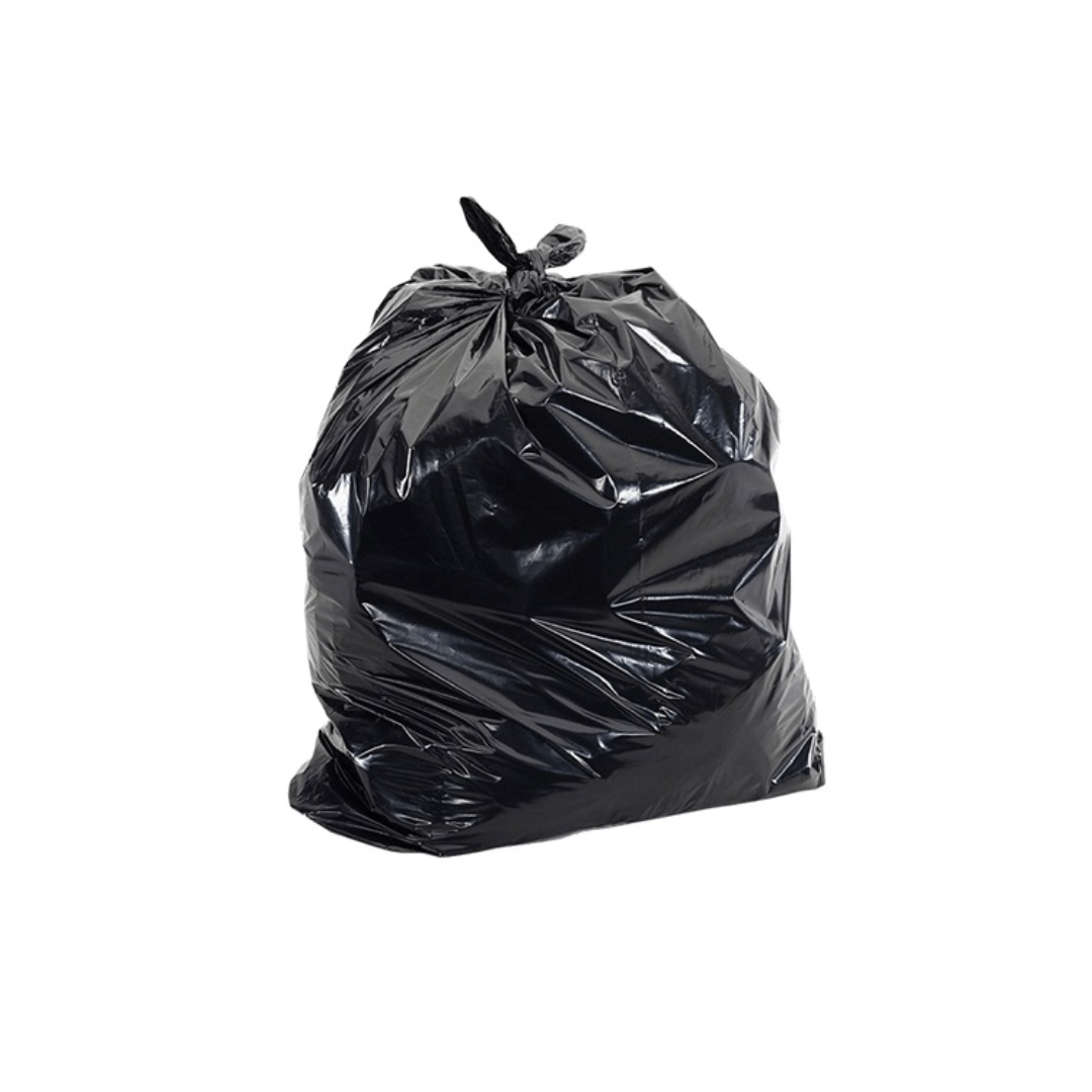 Saco lixo preto 20l 50x55 0,9kg 100 un kubera