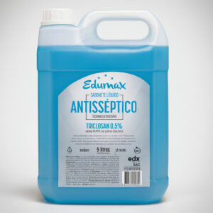 Sabonete maos liq antisseptico triclosan 0,5% 5l edumax