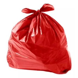 Saco lixo vermelho ref 100l 90x100 3.1kg 100 un kubera