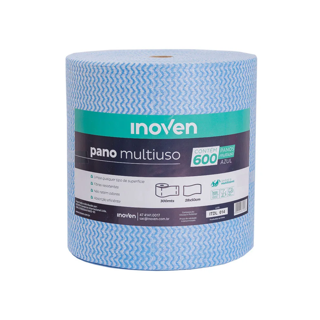 Pano multiuso azul 28x300m inoven