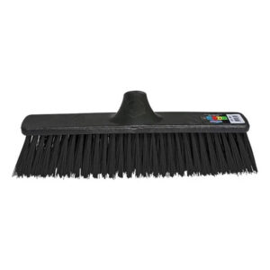 Vassoura gari pet tipo piaçava preta 40cm sem cabo 3855 odim