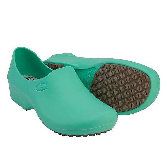 Sapato antiderrapante man ca 39674 verde claro n 43 sticky shoes