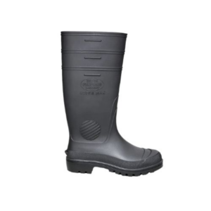 Bota pvc preta cano extra longo 41