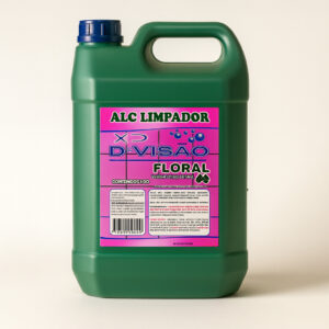 Álcool limp líquido floral 5l divisao