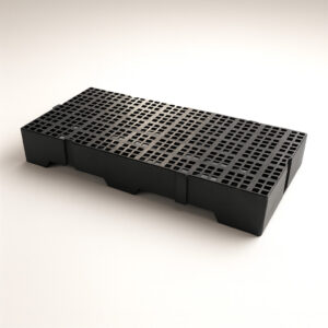 Estrado modular 415x825x130mm preto lp