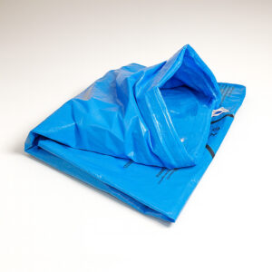 Saco hamper azul fitilho 50 un jurema