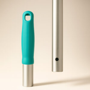 Cabo alumínio anodizado 140cm com manopla verde 1041 tts