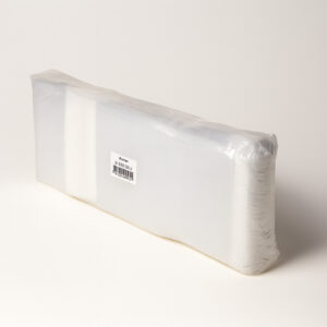 Saco amostra tarja branca com 800 12x30cm x 0,06