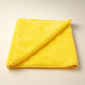 Pano microfibra amarelo 40x40cm kunber