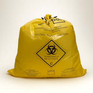 Saco hamper amarelo cordao 50 un jurema