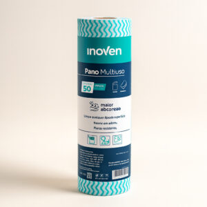 Pano multiuso verde 28cm x 25m inoven