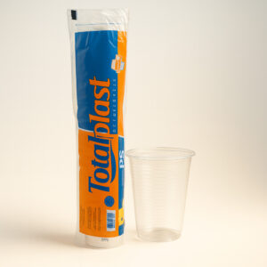 Copo 300ml tr flt 100 un ps totalplast