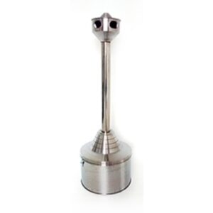 Bituqueira aco inox com base 10l lc - 003 ecobin