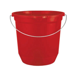 Balde plástico alca de ferro vermelho 7,5l jaguar