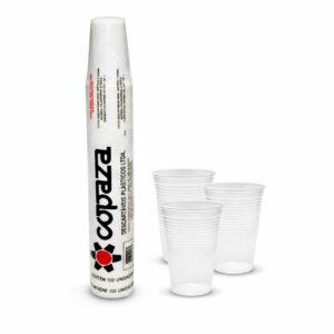 Copo 200ml br flt 100 un copaza