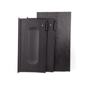 Kit portas para carro preto linha 9t fg9t8500bla 1995833 rubbermaid