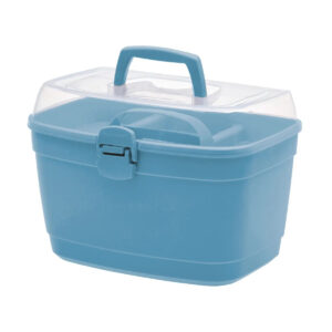 Caixa organizadora box com divisoria g light blue 3493 paramount