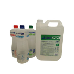 Álcool limpeza liq 70% 5l superálcool