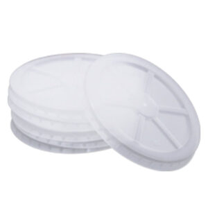 Tampa pote branco 100ml flt 100 un totalplast