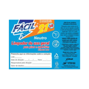 Etiqueta identificação facil 21
