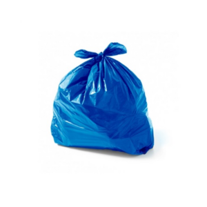 Saco lixo azul 60l 100 un plastjoia
