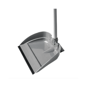 Pá plástico com cabo jeitosa cinza superpro