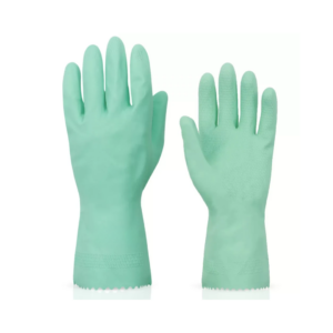 Luva verniz silver verde m volk