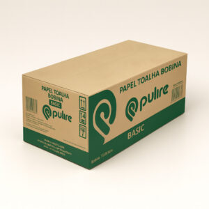 Papel toalha bobina cx 6x200mx19 elx pulire