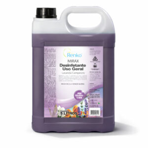 Desinfetante mirax alta diluiçao lavanda campestre 5l renko