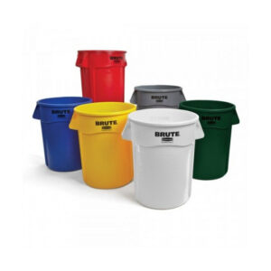 Recipiente brute 38l preto rubbermaid