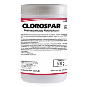 Desinfetante para hortifruticolas clorospar 500g spartan