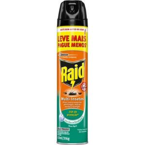 Inseticida spray lata eucalipto 420ml raid