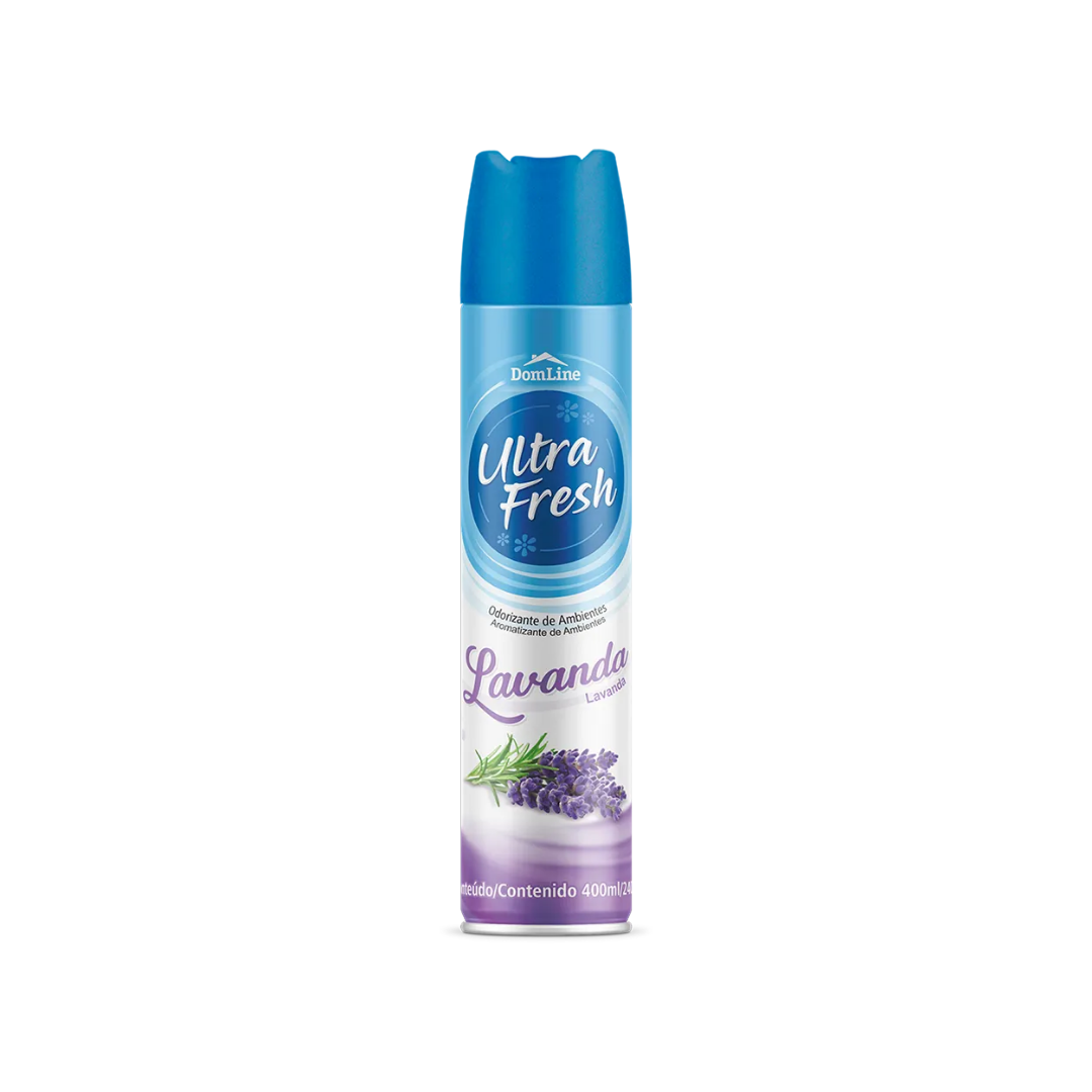 Odorizador de ambiente lavanda 400ml ultra fresh