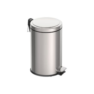 Lixeira inox com pedal 12l brasil tramontina