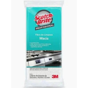 Fibra macia branca c2 scotch brite 3m